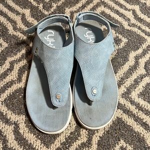 Light blue ryka sandals. Great condition!